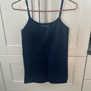 Shapermint Navy Adjustable-Strap Cami